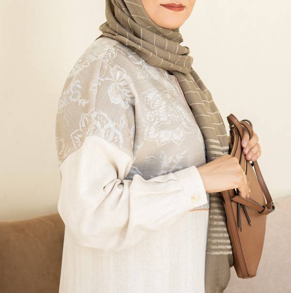 مانتو لینن کرم ST124، تصویر 2